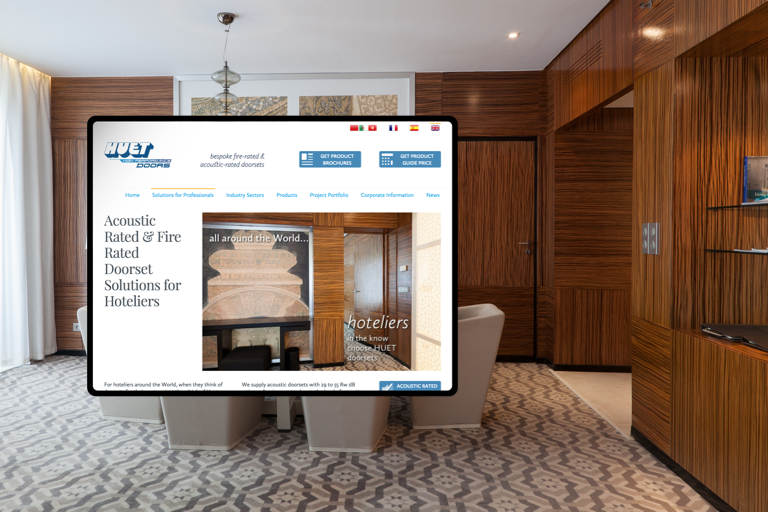 Opening New Online and International Markets for Huet Doors